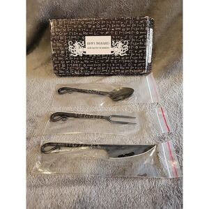 Forged Norse Cutlery Set Fork/Knife/Spoon NEW